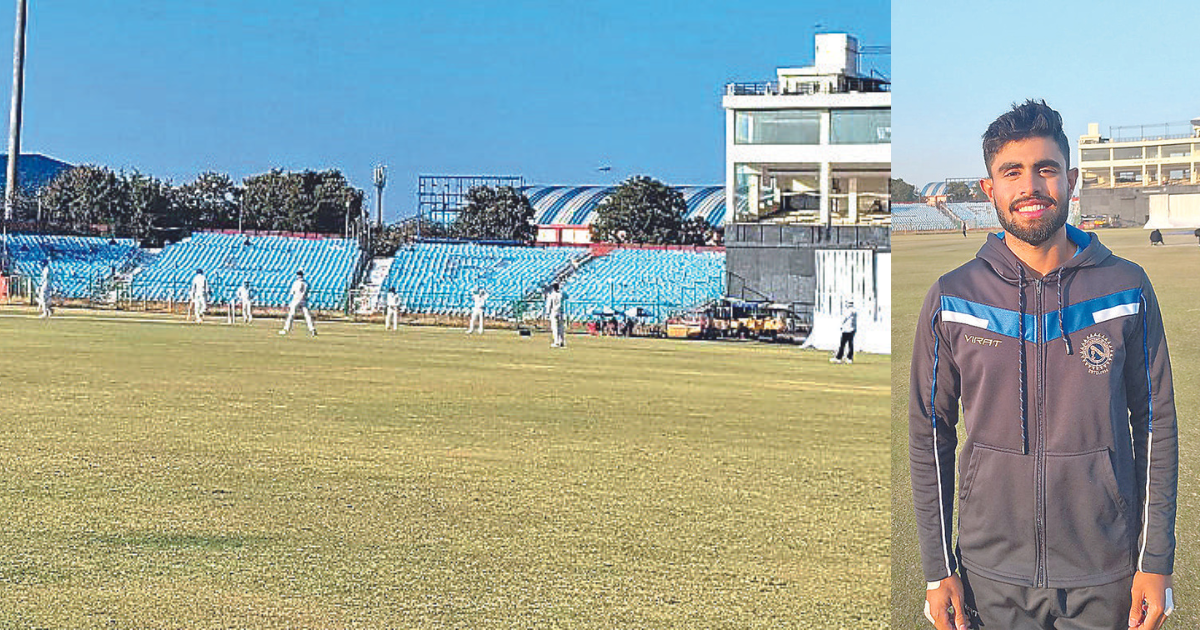 Raj vs J’khand Ranji: Sen hits a ton, visitors lead by 135 runs on day 3